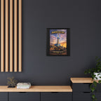 Front Loader - Framed Matte Canvas Wall Art