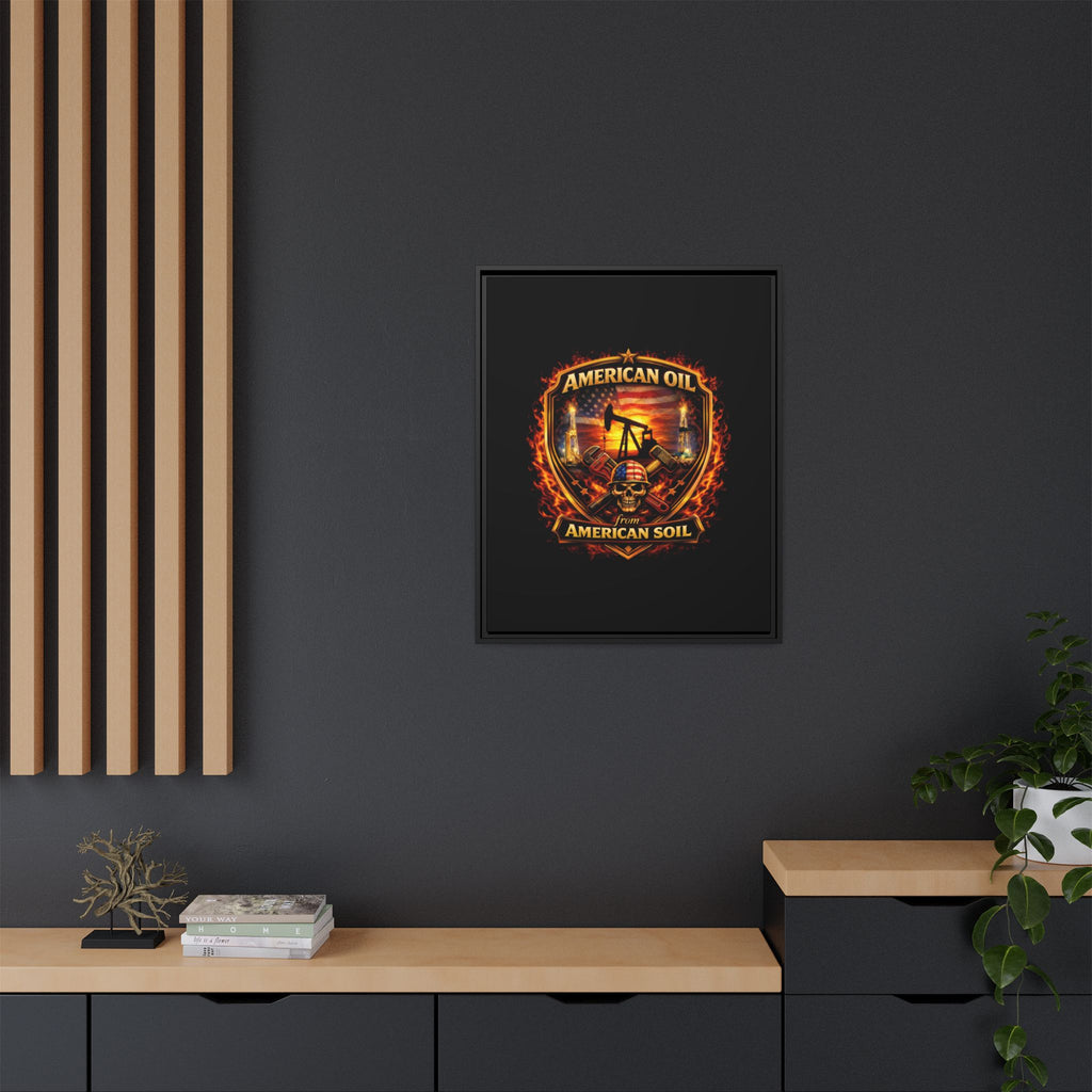 Shield - Framed Matte Canvas Wall Art