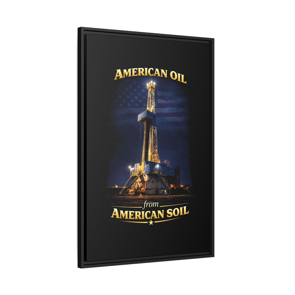 Derrick - Framed Matte Canvas Wall Art