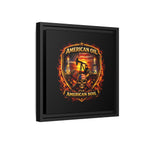 Shield - Framed Matte Canvas Wall Art