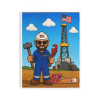 Oilfield Coloring Book Cover #2— Kids collection