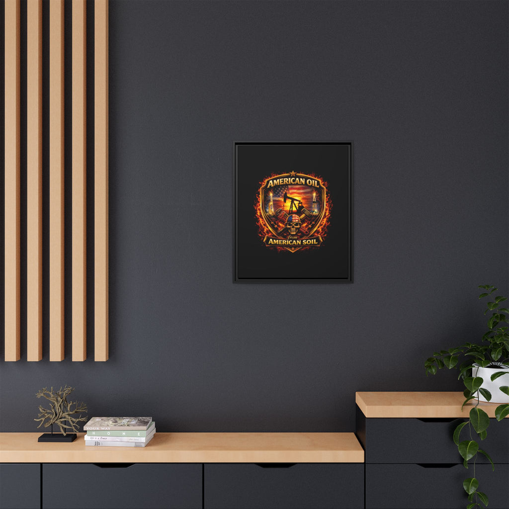 Shield - Framed Matte Canvas Wall Art