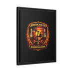 Shield - Framed Matte Canvas Wall Art