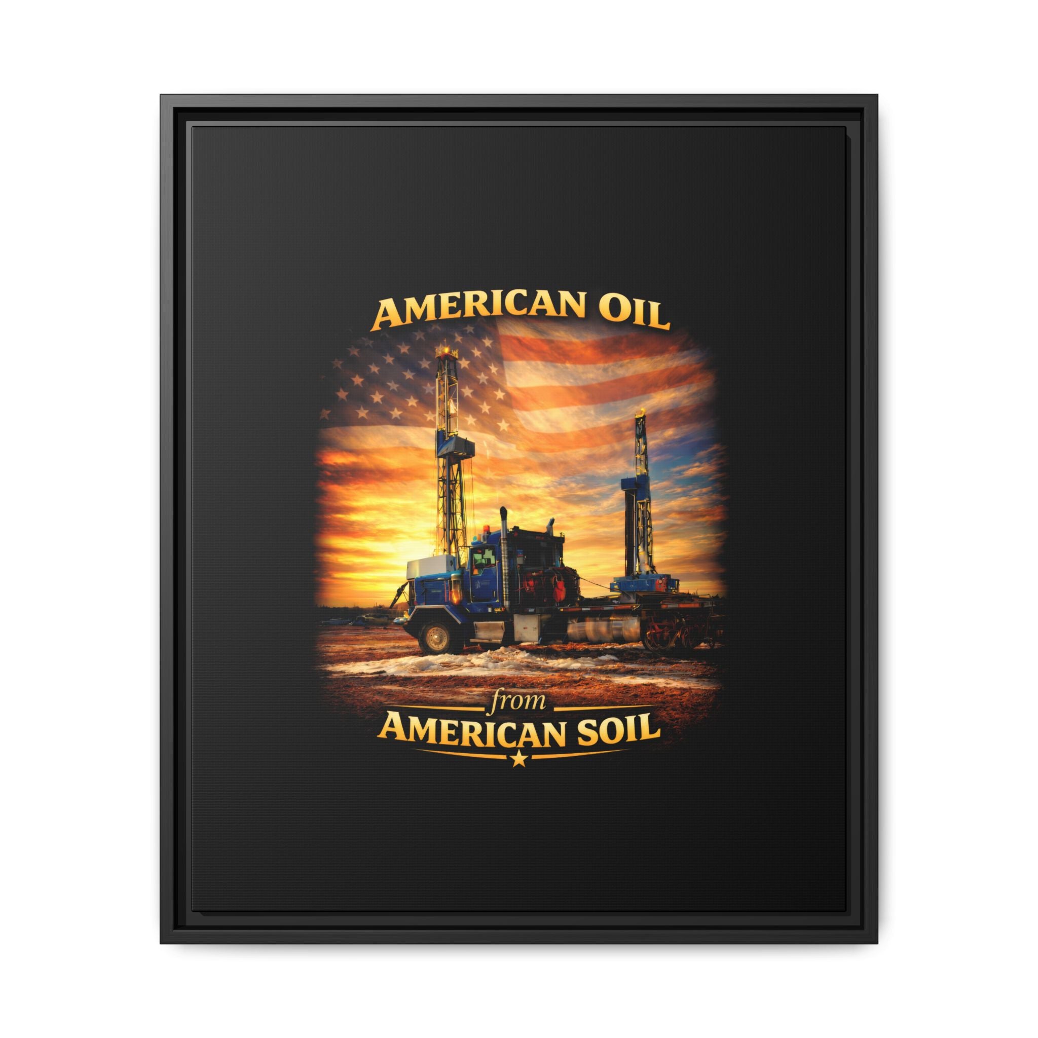 Semi Print - Framed Matte Canvas Wall Art