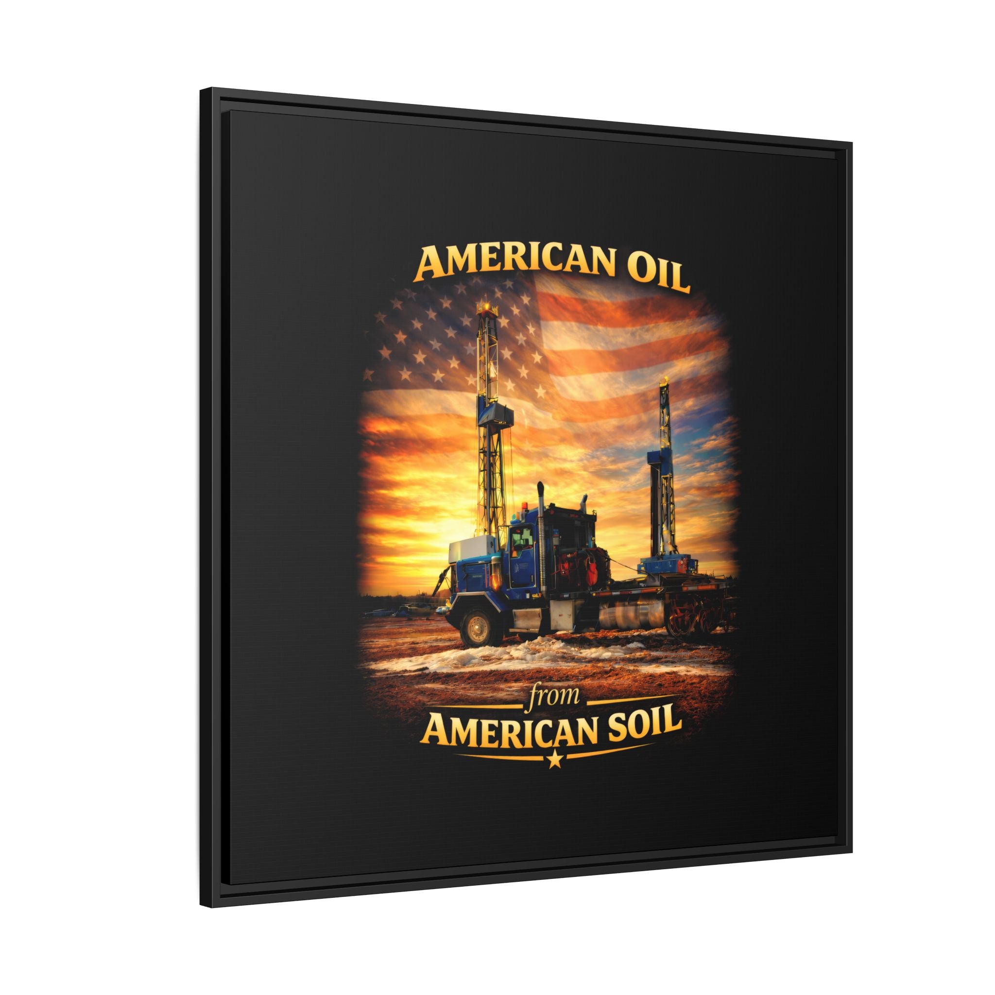 Semi Print - Framed Matte Canvas Wall Art