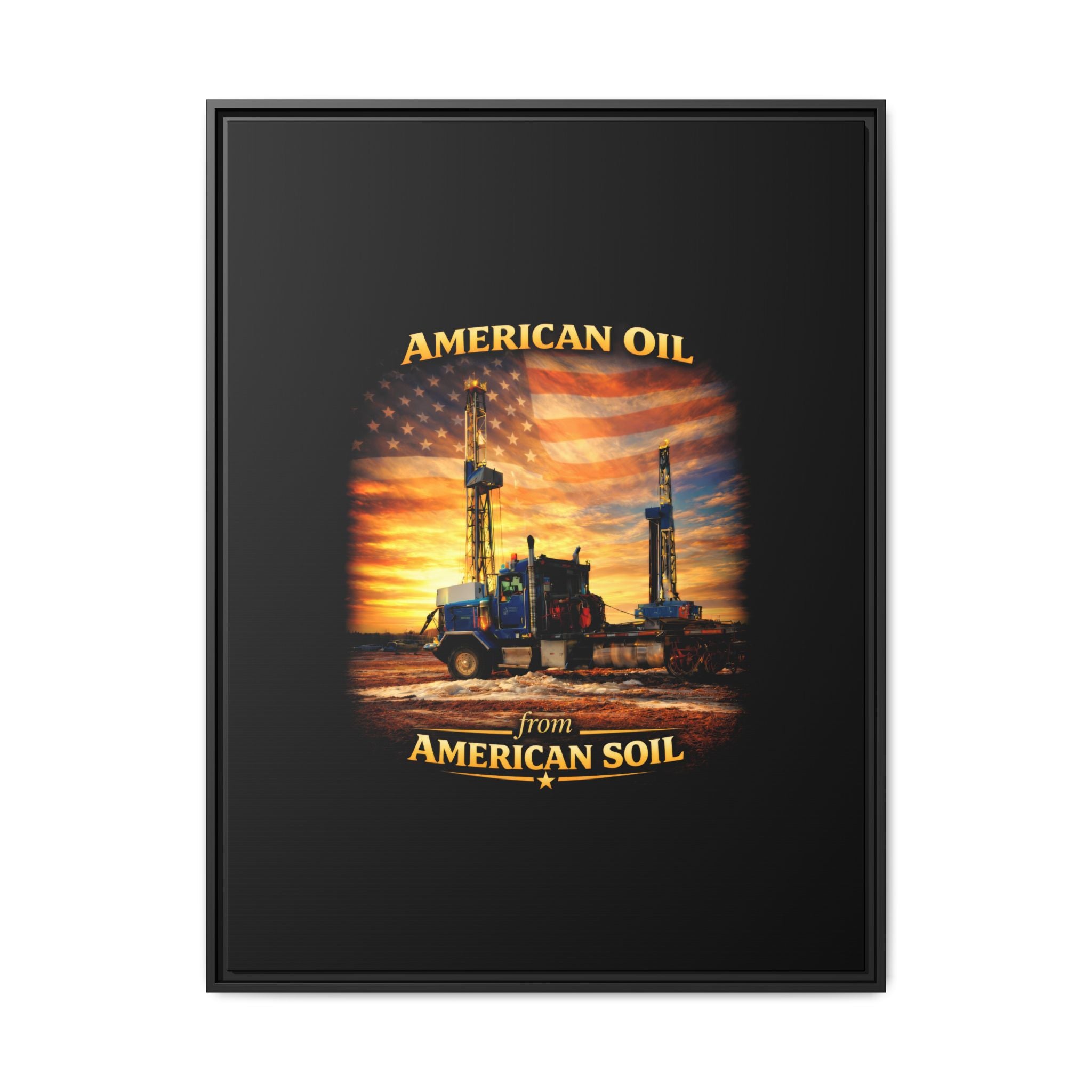 Semi Print - Framed Matte Canvas Wall Art