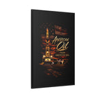 The Night Rig - Framed Matte Canvas Wall Art