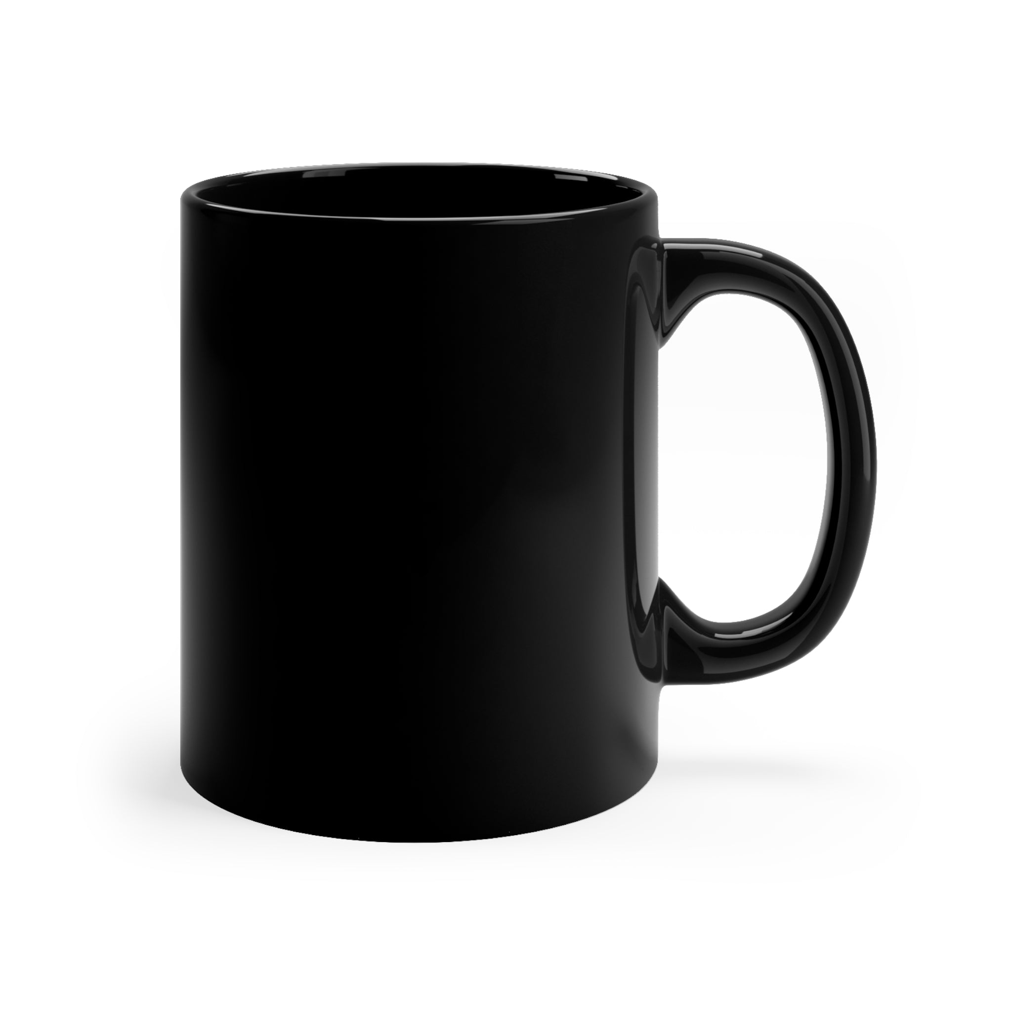 CFgear Crew Roughneck 11oz Black Coffee Mug — 'American Oil from American Soil' Patriotic Oilfield Design