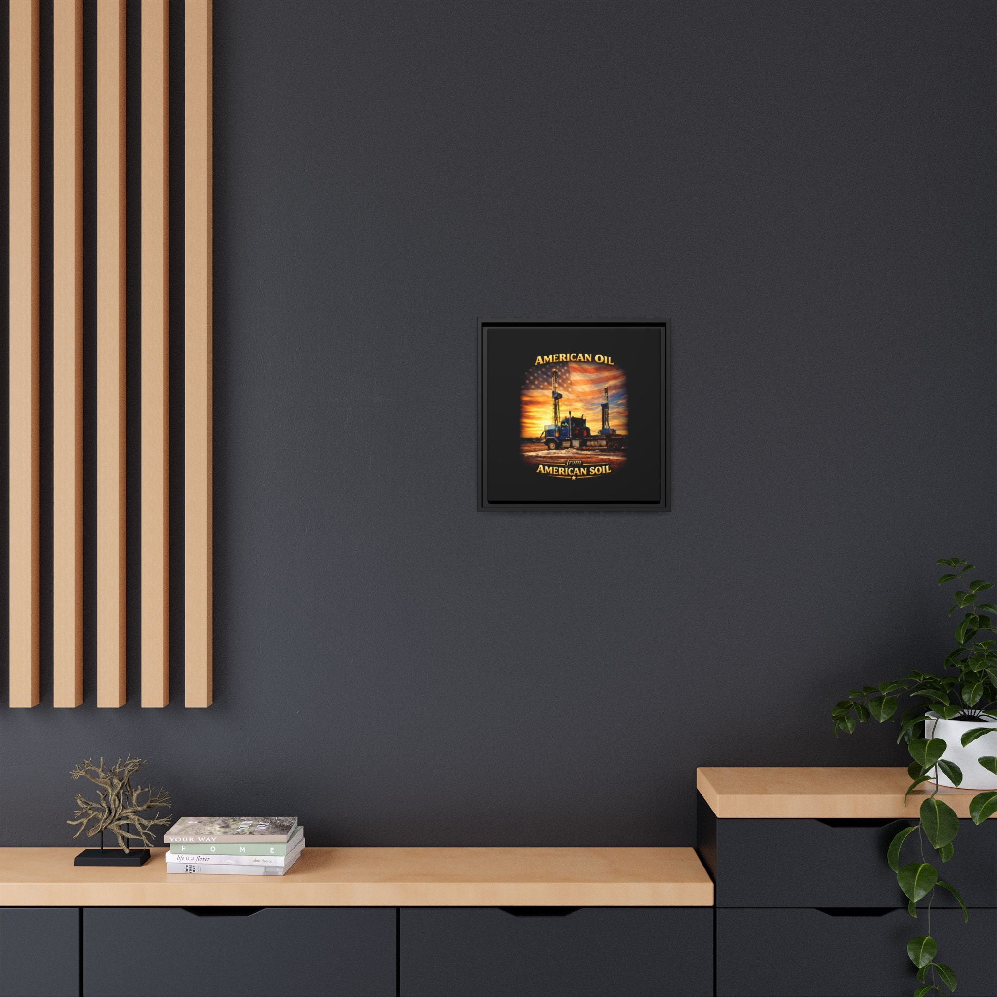 Semi Print - Framed Matte Canvas Wall Art