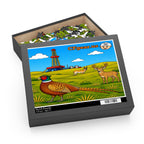 Animals and rig Jigsaw Puzzle (120/252/500 pcs) Kids collection