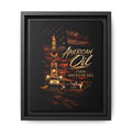The Night Rig - Framed Matte Canvas Wall Art