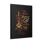 The Night Rig - Framed Matte Canvas Wall Art