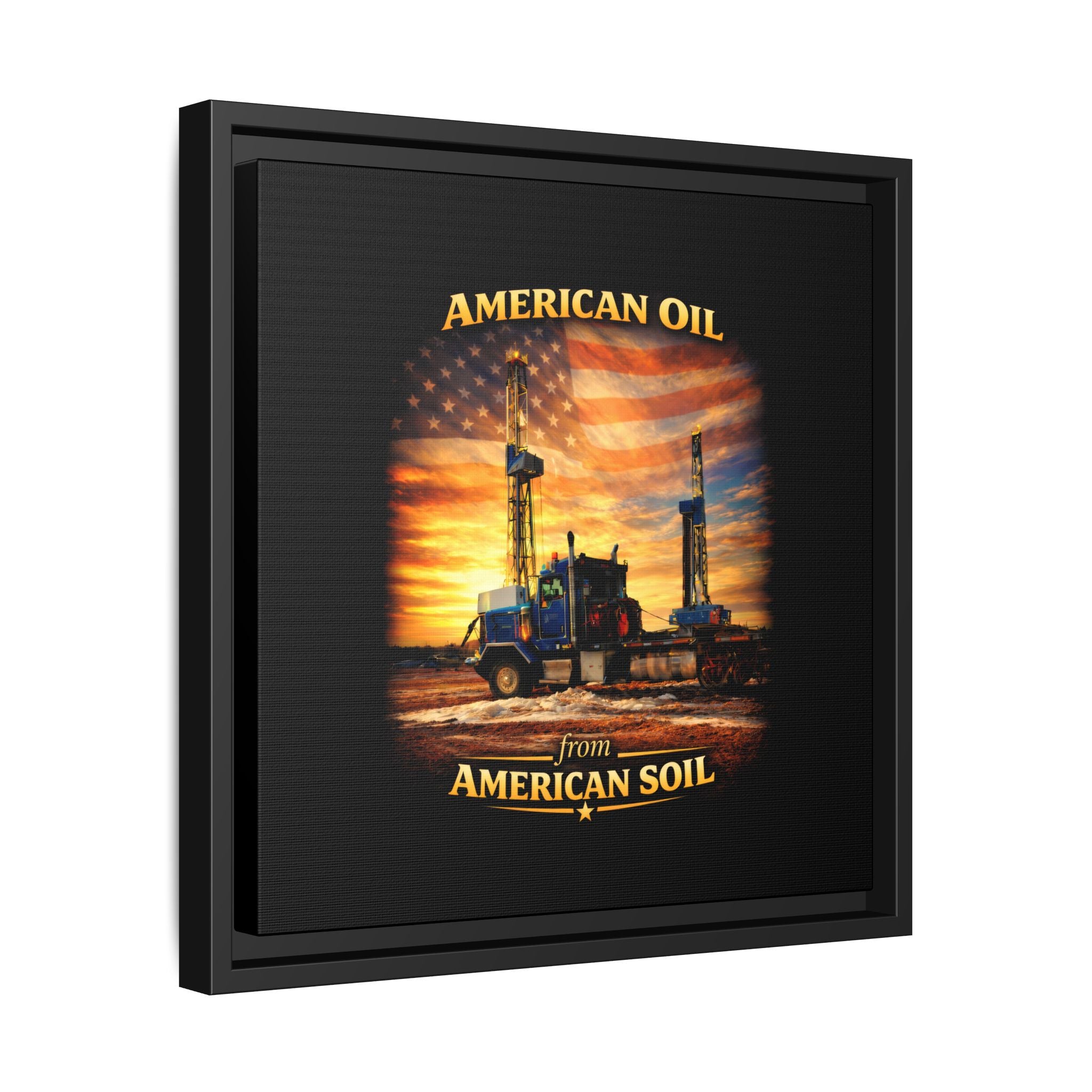 Semi Print - Framed Matte Canvas Wall Art