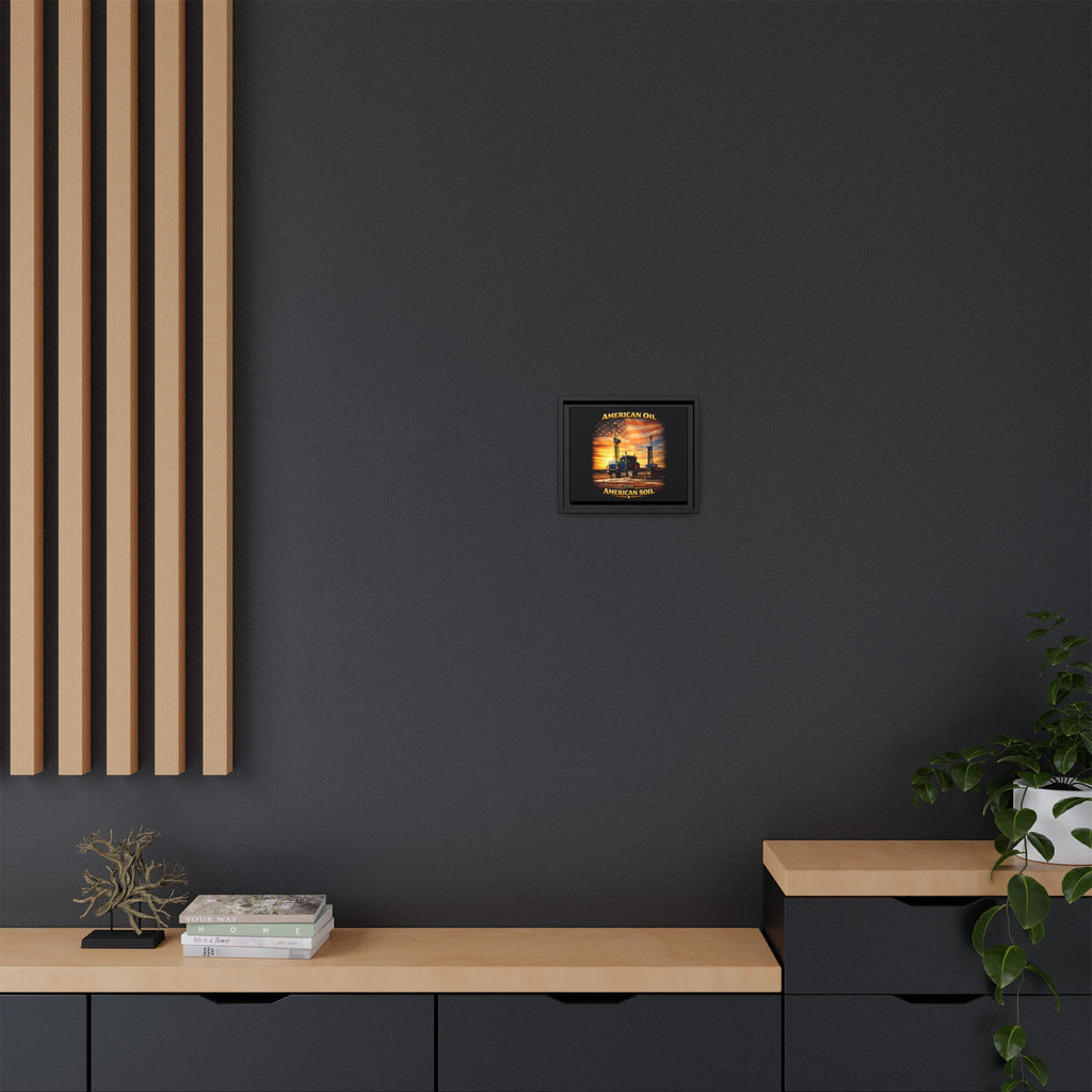 Semi Print - Framed Matte Canvas Wall Art