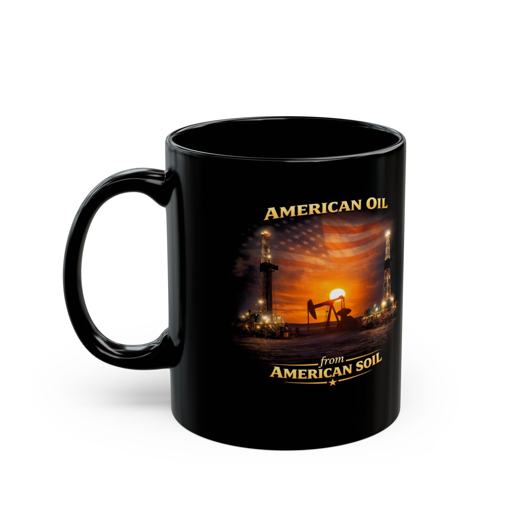 Oil Field Mug