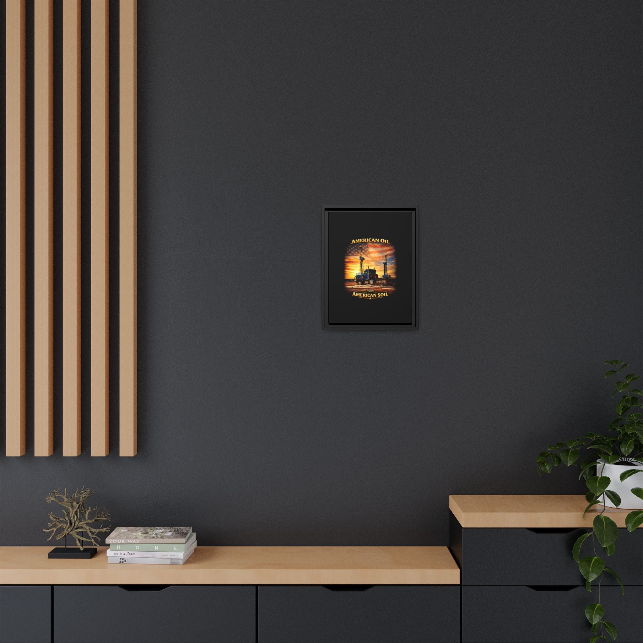 Semi Print - Framed Matte Canvas Wall Art