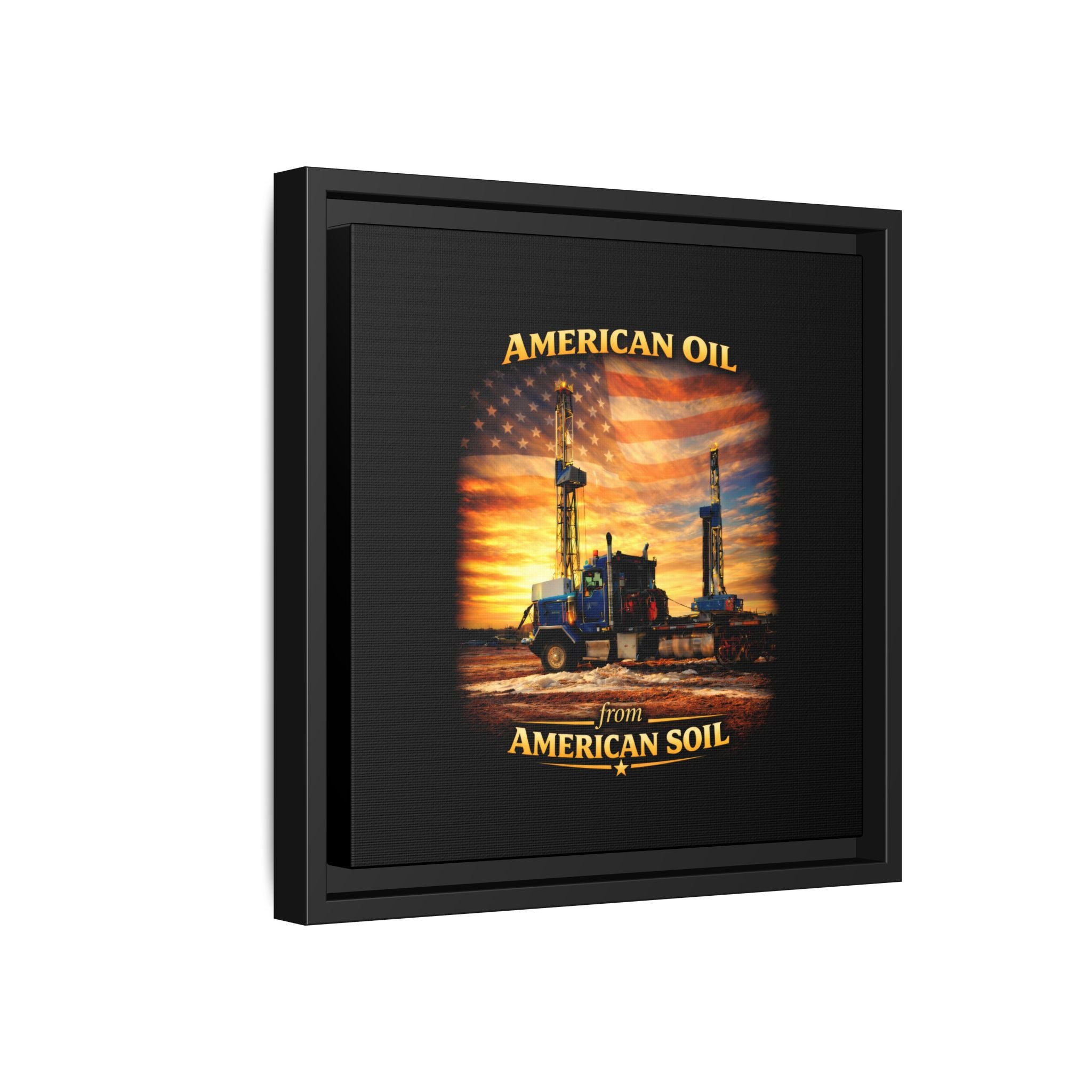 Semi Print - Framed Matte Canvas Wall Art