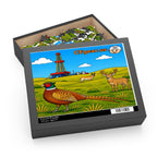 Animals and rig Jigsaw Puzzle (120/252/500 pcs) Kids collection