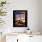 Front Loader - Framed Matte Canvas Wall Art