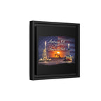 Flag Field - Framed Matte Canvas Wall Art