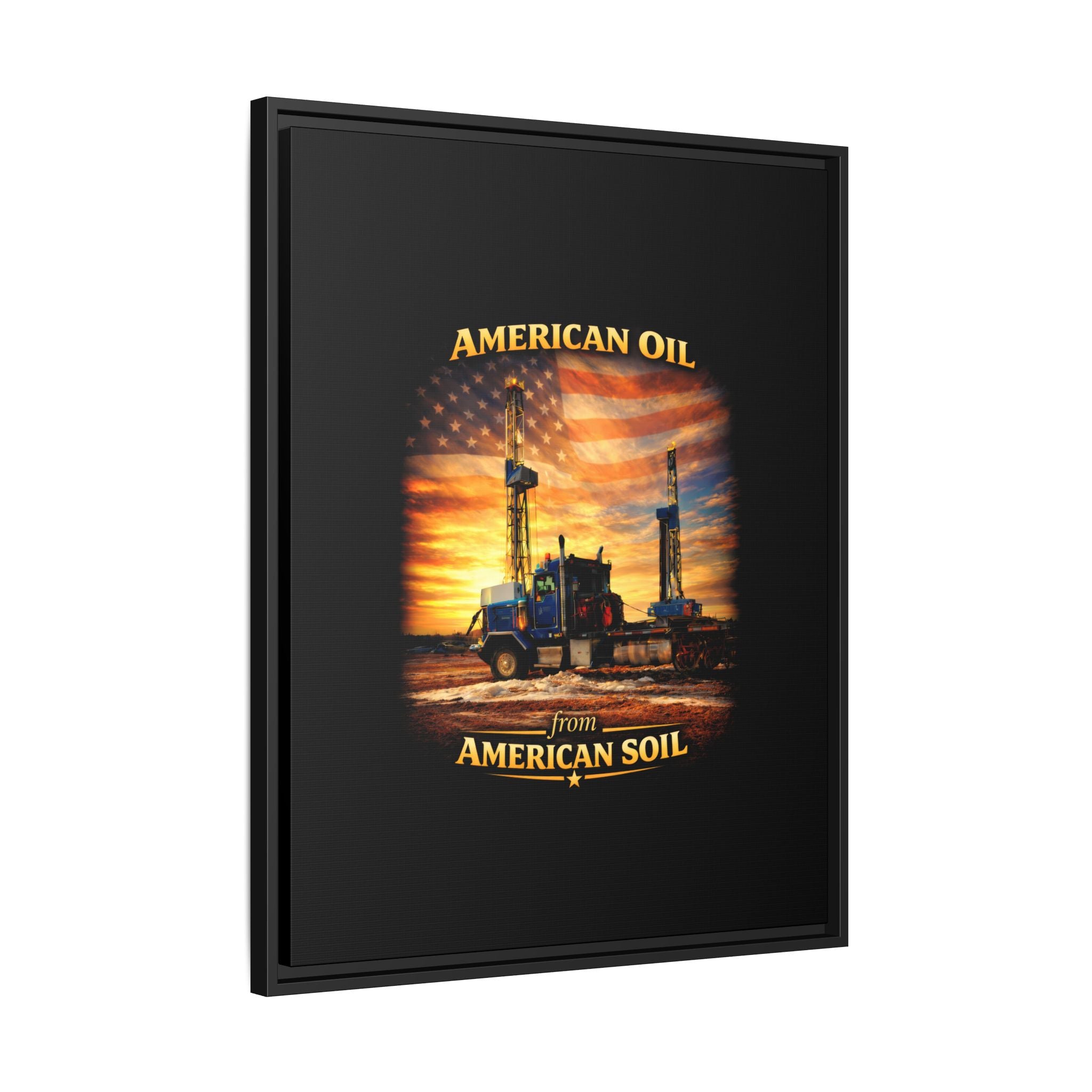 Semi Print - Framed Matte Canvas Wall Art