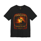 Cfgear Crew Badge T‑Shirt — "American Oil From American Soil" Graphic Tee