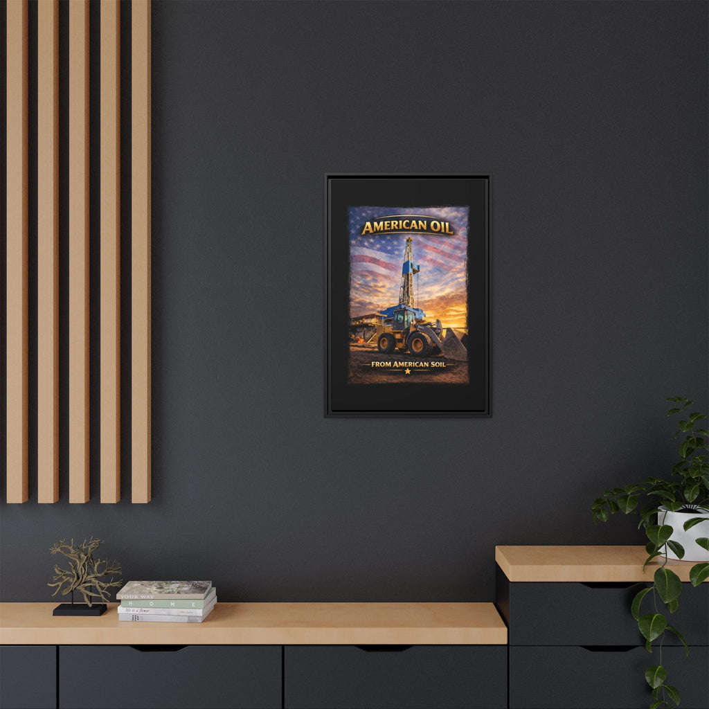 Front Loader - Framed Matte Canvas Wall Art