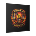 Shield - Framed Matte Canvas Wall Art