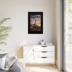 Front Loader - Framed Matte Canvas Wall Art