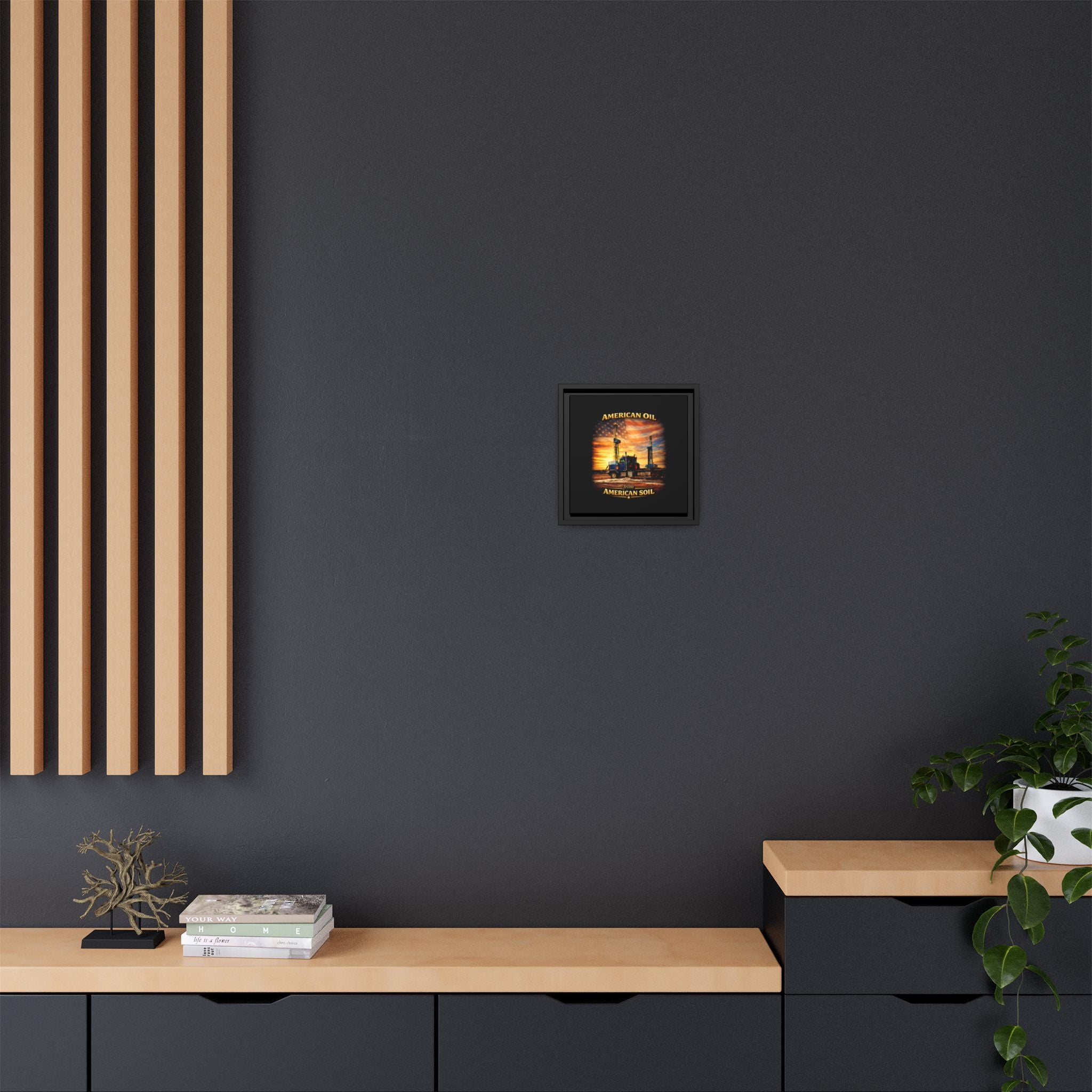 Semi Print - Framed Matte Canvas Wall Art