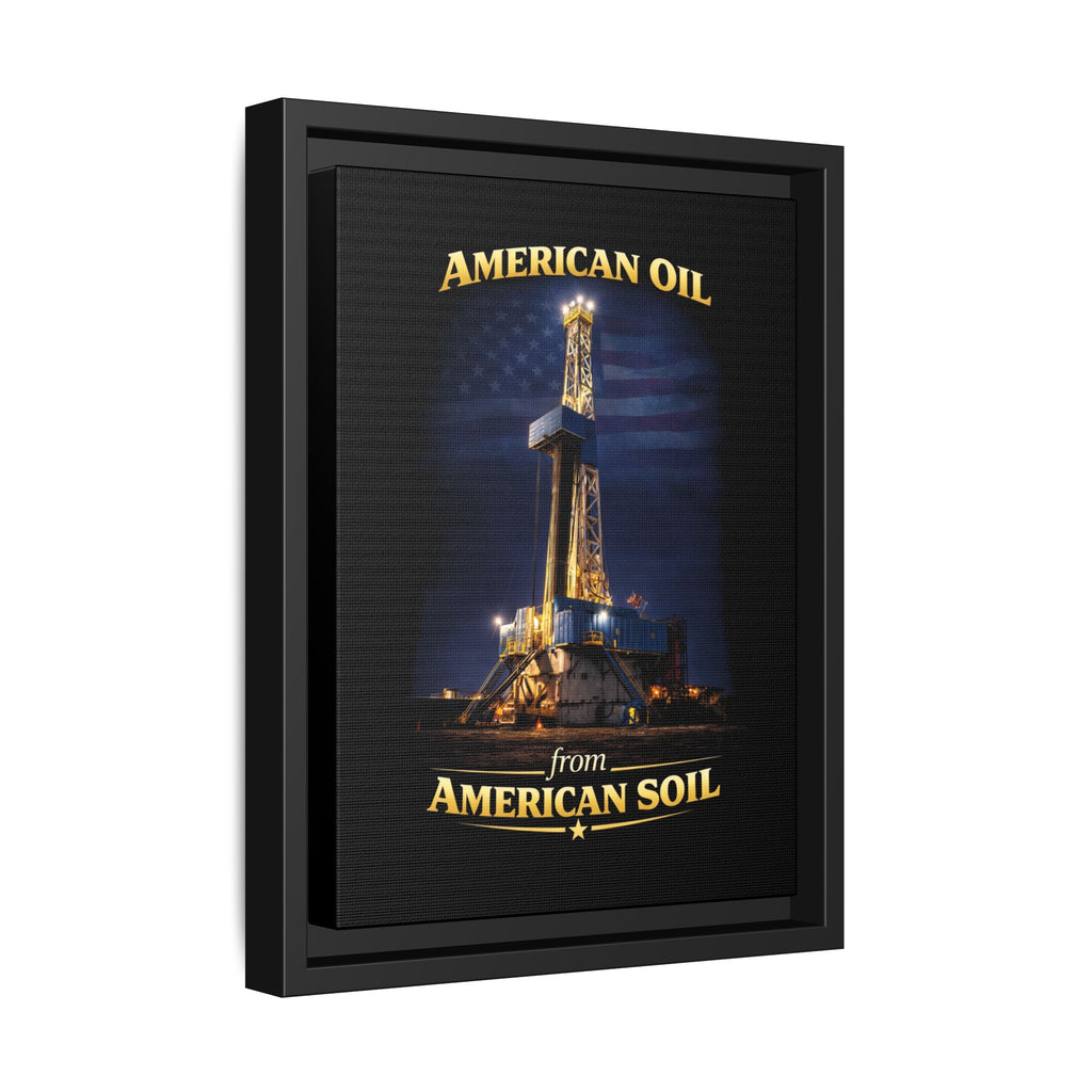 Derrick - Framed Matte Canvas Wall Art