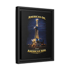 Derrick - Framed Matte Canvas Wall Art