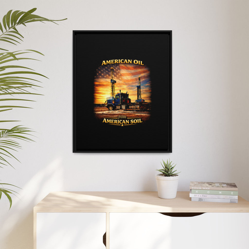 Semi Print - Framed Matte Canvas Wall Art