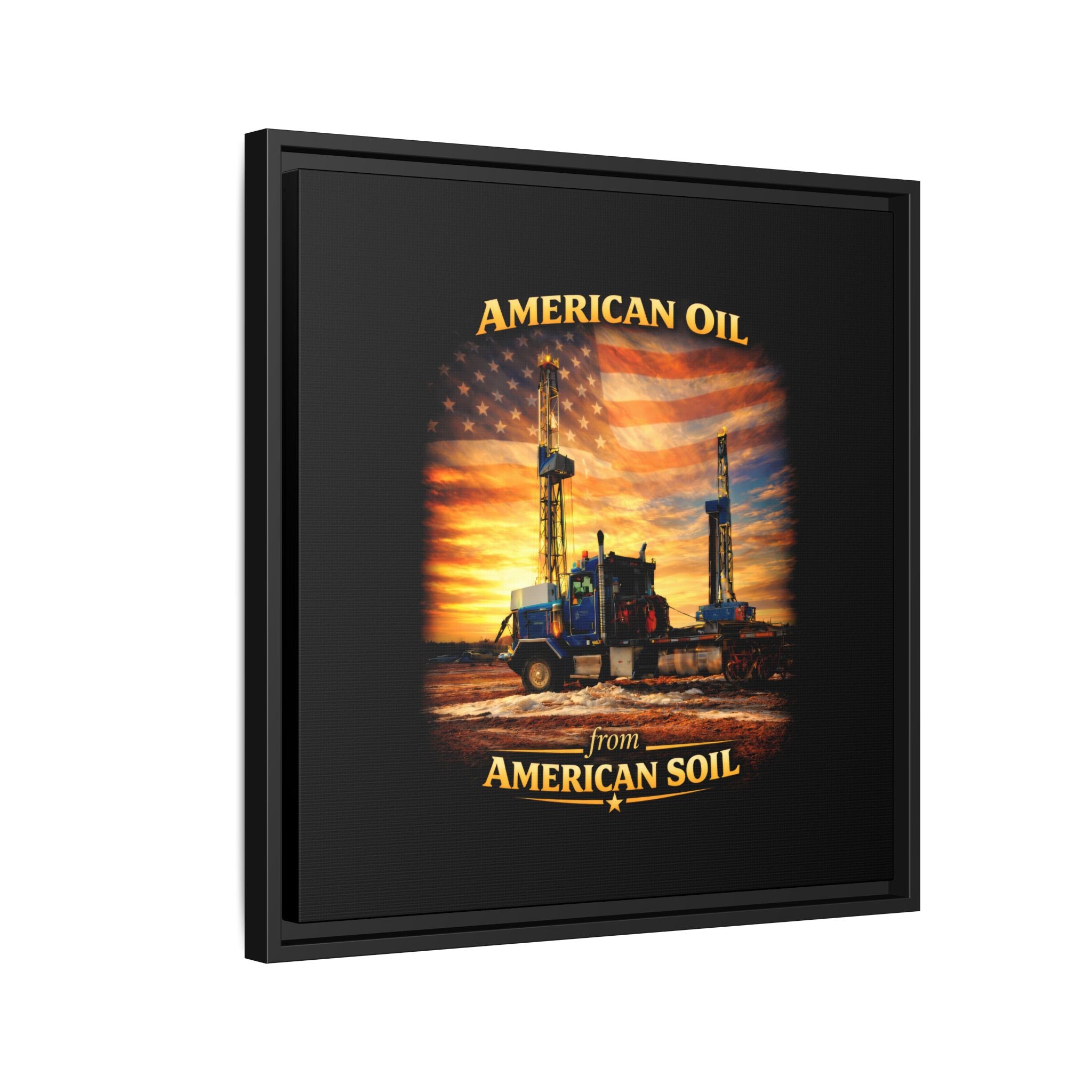 Semi Print - Framed Matte Canvas Wall Art