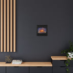 Flag Field - Framed Matte Canvas Wall Art