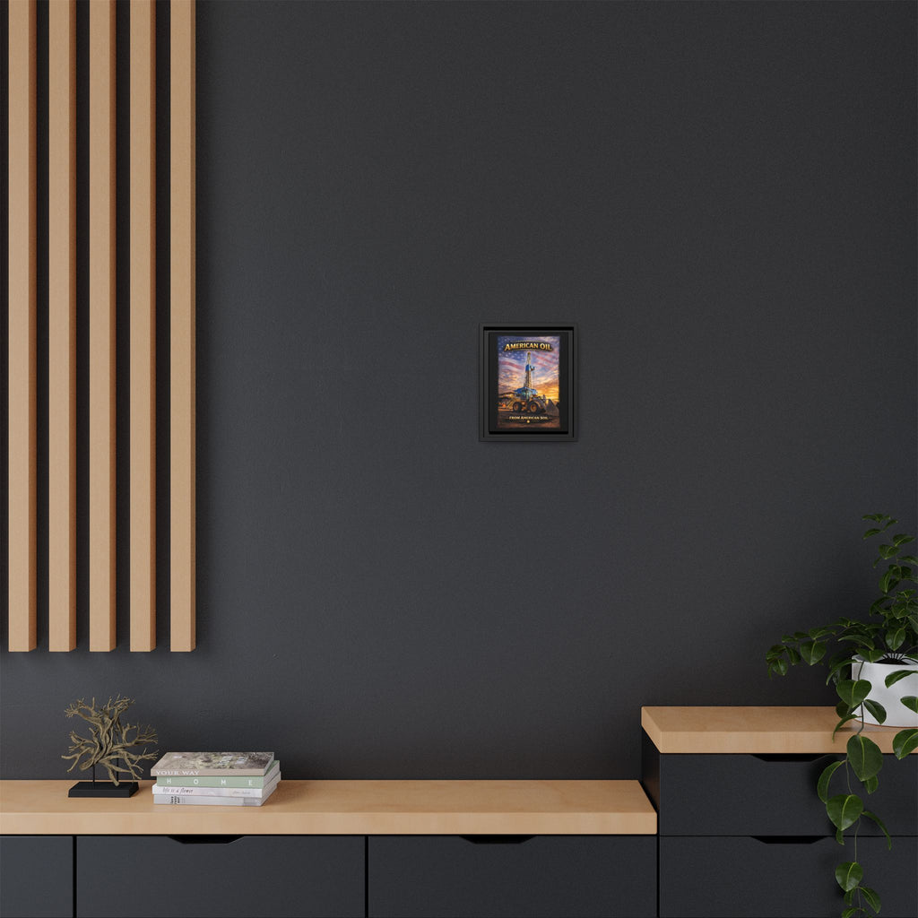 Front Loader - Framed Matte Canvas Wall Art