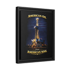 Derrick - Framed Matte Canvas Wall Art