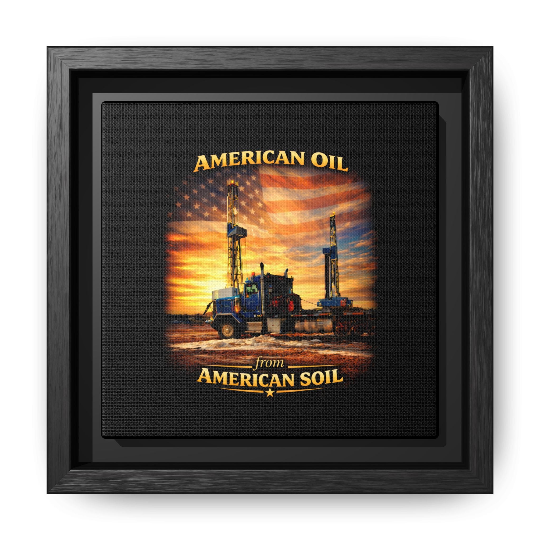 Semi Print - Framed Matte Canvas Wall Art