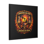 Shield - Framed Matte Canvas Wall Art