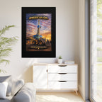 Front Loader - Framed Matte Canvas Wall Art