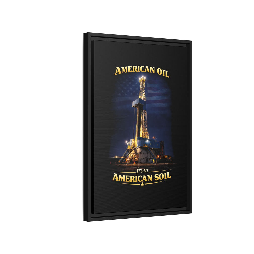 Derrick - Framed Matte Canvas Wall Art