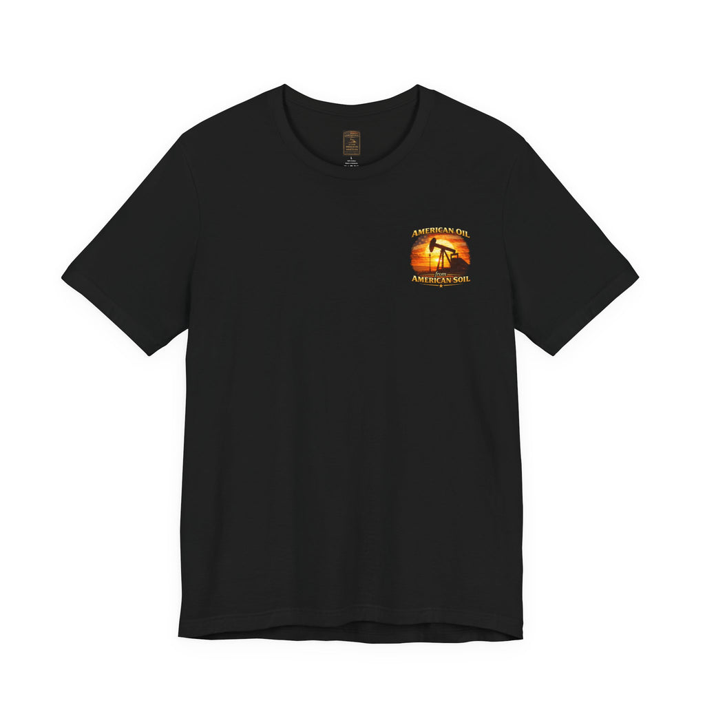 The Night Rig T‑Shirt — "American Oil From American Soil" Graphic Tee