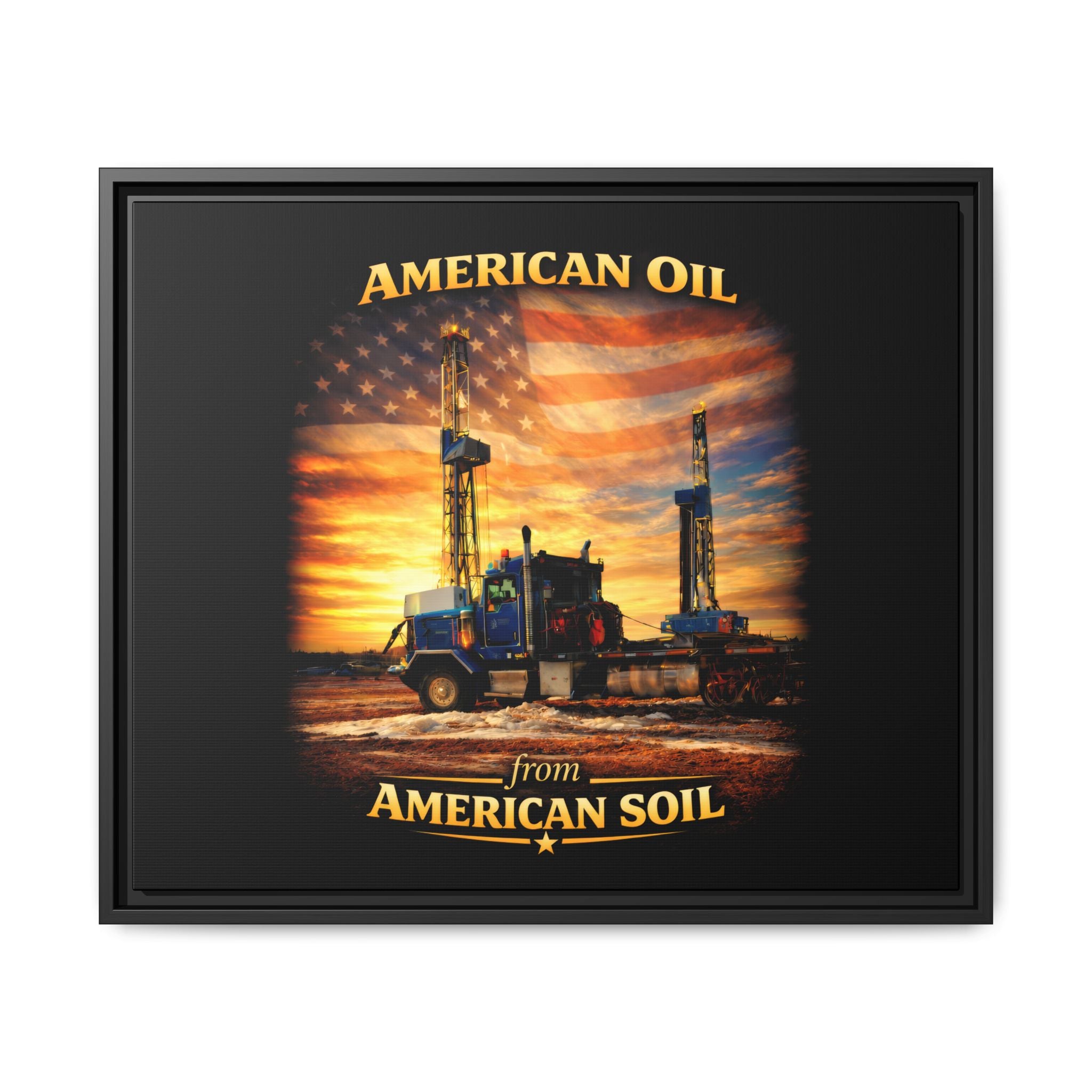 Semi Print - Framed Matte Canvas Wall Art