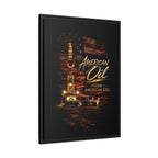 The Night Rig - Framed Matte Canvas Wall Art