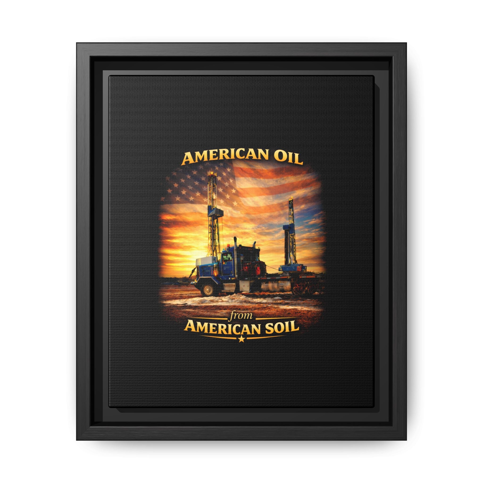 Semi Print - Framed Matte Canvas Wall Art