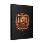 Shield - Framed Matte Canvas Wall Art